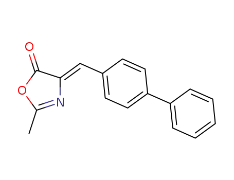 (Z)-4-([1,10-biphenyl]-4-ylmethylene)-2-methyloxazol-5(4H)-one
