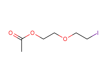Molecular Structure of 290344-86-4 (Ethanol, 2-(2-iodoethoxy)-, acetate)