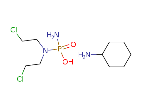 amino-[bis(2-chloroethyl)amino]phosphinic acid; cyclohexanamine