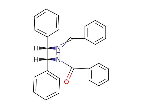 Benzamide,2S)-1,2-diphenyl-2-[(phenylmethylene)amino]ethyl]-, rel-