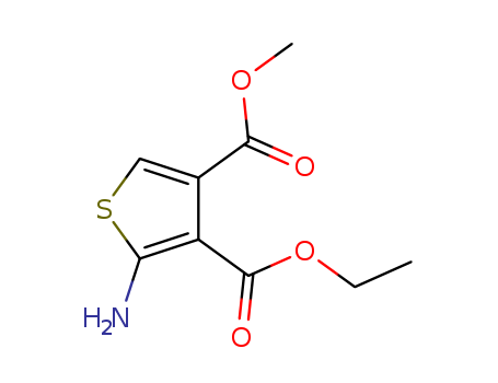 2-Amino-3,4-thiophenedicarboxylic acid 3-ethyl 4-methyl ester