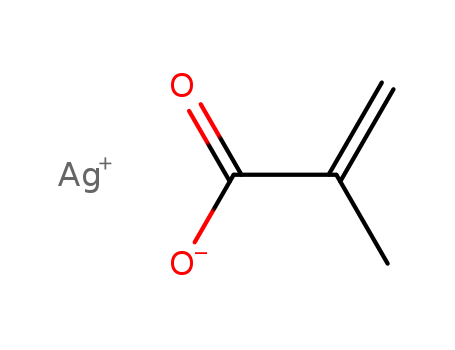 2-Propenoic acid,2-methyl-, silver(1+) salt (1:1)