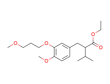 ethyl 2-(4-methoxy-3-(3-methoxypropoxy)benzyl)-3-methylbutanoate