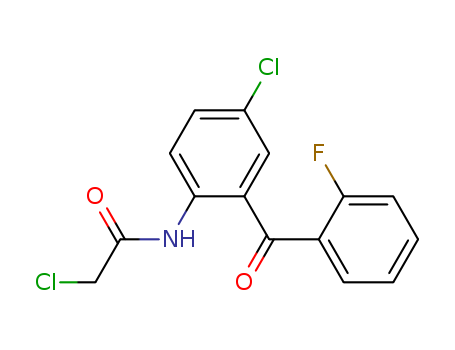 2-Chloro-N-(4-chloro-2-(2-fluorobenzoyl)phenyl)acetamide