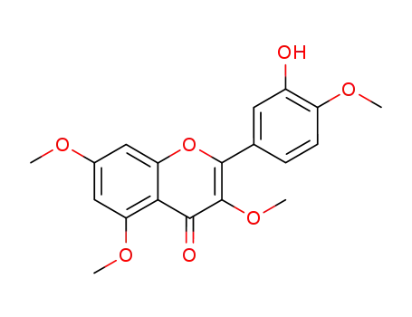 4H-1-Benzopyran-4-one,
2-(3-hydroxy-4-methoxyphenyl)-3,5,7-trimethoxy-