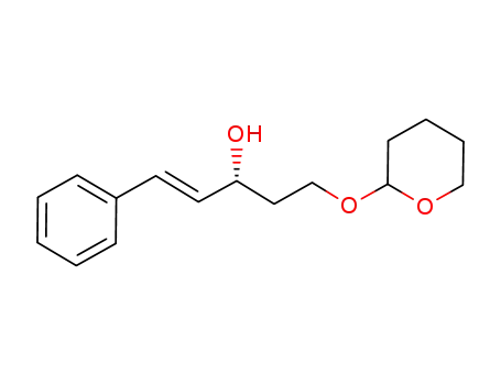 1-phenyl-5-(tetrahydro-pyran-2-yloxy)-pent-1-en-3-ol