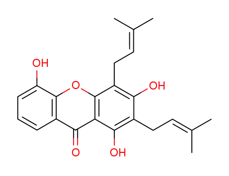 Molecular Structure of 33390-41-9 (8-desoxygartanin)