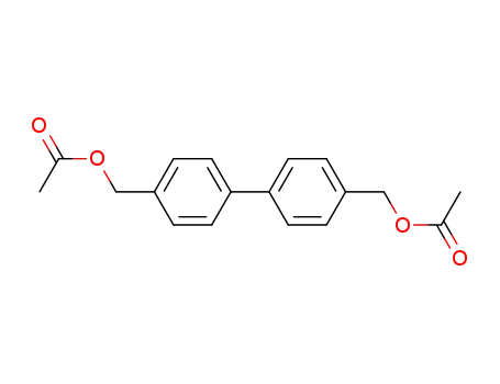 Molecular Structure of 3883-85-0 (4,4'-bis(acetoxymethyl)biphenyl)