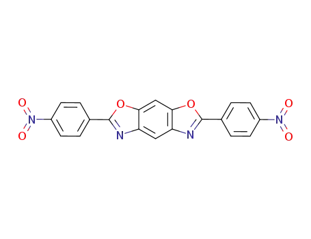 2,6-bis-(4-nitro-phenyl)-benzo[1,2-<i>d</i>;5,4-<i>d'</i>]bisoxazole