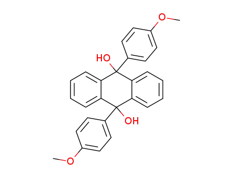 9,10-dihydroanthracene-9,10-bis(4-methoxyphenyl)-9,10-diol