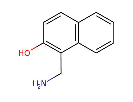 Molecular Structure of 5386-23-2 (2-HYDROXYNAPHTHALEN-1-YLMETHYLAMINE)