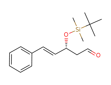 (3R,4E)-3-(tert-butyldimethylsilanyloxy)-5-phenylpent-4-enal
