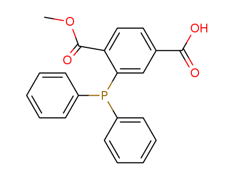 1,4-Benzenedicarboxylic acid, 2-(diphenylphosphino)-, 1-methyl ester