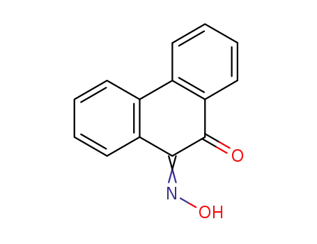 Molecular Structure of 14140-04-6 (9,10-phenanthrenequinone monoxime)