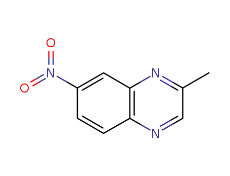 퀴녹살린, 2-메틸-7-니트로-(9CI)