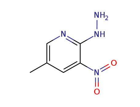Pyridine,2-hydrazinyl-5-methyl-3-nitro-