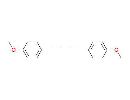 Benzene, 1,1'-(1,3-butadiyne-1,4-diyl)bis[4-methoxy-
