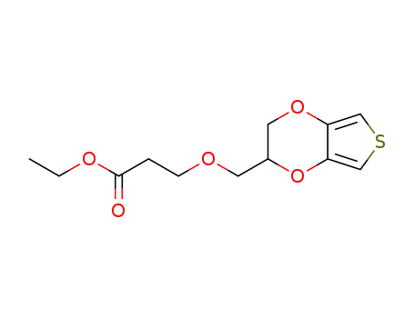 ethyl 3-[(2,3-dihydro-thieno[3,4-b][1,4]dioxin-2-yl)methoxy]propionate