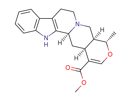 Molecular Structure of 6474-90-4 (Tetrahydroalstonine)