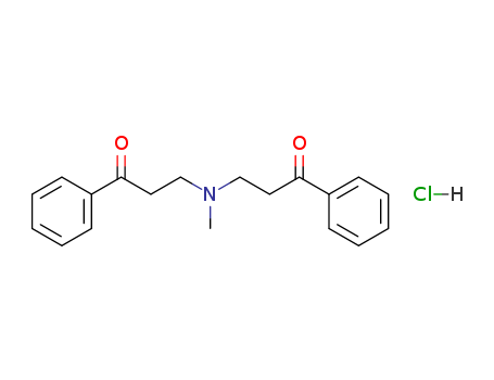 1-Propanone,3,3'-(methylimino)bis[1-phenyl-, hydrochloride cas  2298-49-9