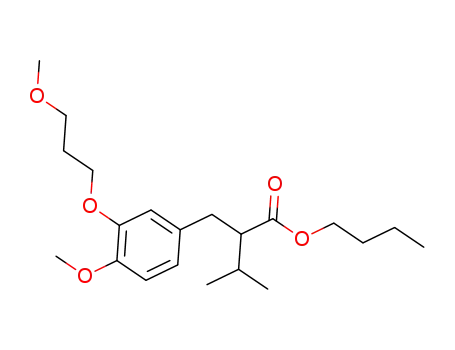 butyl-2-(4-methoxy-3-(3-methoxypropoxy)benzyl)-3-methylbutanoate