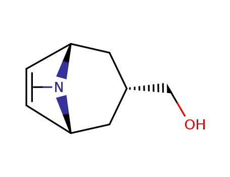 8-Azabicyclo[3.2.1]oct-6-ene-3-methanol, 8-methyl-, endo-