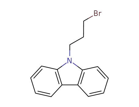 Molecular Structure of 84359-61-5 (9-(3-Bromopropyl)-9H-carbazole)