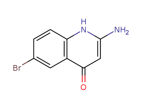 Molecular Structure of 123420-09-7 (2-AMINO-6-BROMOQUINOLIN-4-OL)