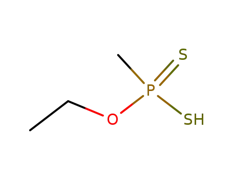 Phosphonodithioic acid, methyl-, O-ethyl ester