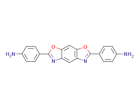 Molecular Structure of 17200-77-0 (2,6-(4,4'-AMinophenyl) benzobisoxazole)