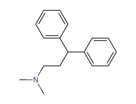 Molecular Structure of 4646-55-3 (N,N-dimethyl-3,3-diphenylpropan-1-amine)