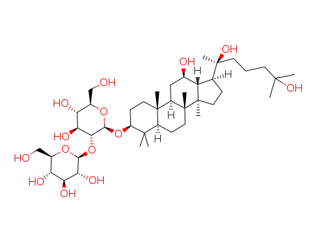 [12β,20(S),25-trihydroxydammar-3-O-β-D-glucopyranosyl-(1→2)-β-D-glucopyranoside]