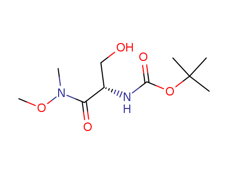 TERT-BUTYL (S)-1-(N-METHOXY-N-METHYLCARBAMOYL)-2-HYDROXYETHYLCARBAMATE