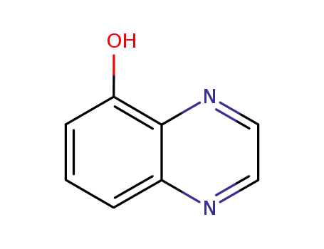 Molecular Structure of 17056-99-4 (5-Hydroxyquinoxaline)