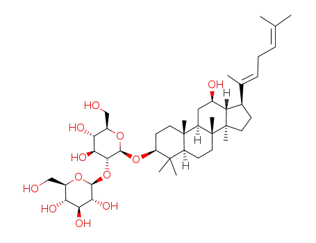 Molecular Structure of 74964-14-0 (Ginsenoside Rg5)