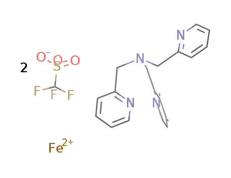 [Fe(tris(2-pyridylmethyl)amine)(OTf)<sub>2</sub>]