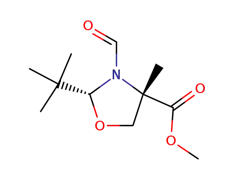 (2R,4S)-methyl 2-tert-butyl-3-formyl-4-methyloxazolidine-4-carboxylate