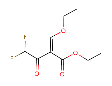 (Z)-2-(ethoxymethylene)-4,4-difluoro-3-oxobutanoic acid ethyl ester