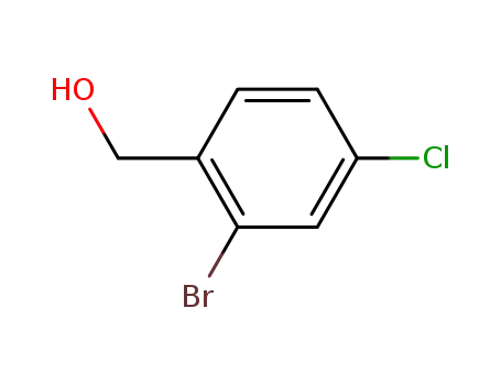 Molecular Structure of 143888-84-0 ((2-BROMO-4-CHLOROPHENYL)METHANOL)