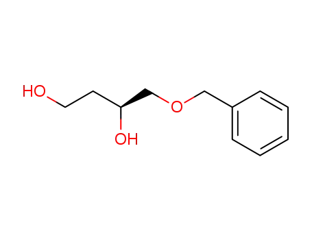 Molecular Structure of 85418-23-1 ((S)-4-Benzyloxy-1,3-butanediol)