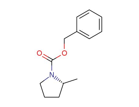 1-Pyrrolidinecarboxylic acid, 2-methyl-, phenylmethyl ester, (2R)-