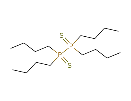 Molecular Structure of 5958-53-2 (1,1,2,2-tetrabutyldiphosphane 1,2-disulfide)