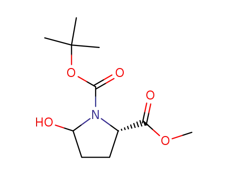 (2S)-1-tert-Butyl 2-methyl 5-hydroxypyrrolidine-1,2-dicarboxylate