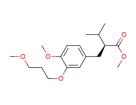 (S)-methyl-2-(4-methoxy-3-(3-methoxypropoxy)benzyl)-3-methylbutanoate
