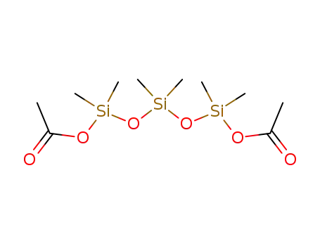 Molecular Structure of 5314-59-0 (1,5-Trisiloxanediol, 1,1,3,3,5,5-hexamethyl-, diacetate)