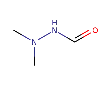 Molecular Structure of 3298-49-5 (2-Formyl-1,1-dimethylhydrazine)