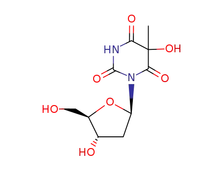 N-(2-deoxy-β-D-erythro-pentofuranosyl)-5-hydroxy-5-methylbarbituric acid