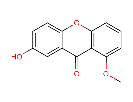 9H-Xanthen-9-one, 7-hydroxy-1-methoxy-