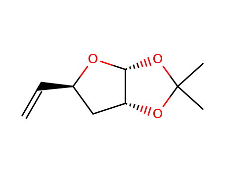 Molecular Structure of 96852-88-9 (3,5,6-trideoxy-1,2-O-isopropylidene-α-D-ribo-hex-5-enofuranoside)