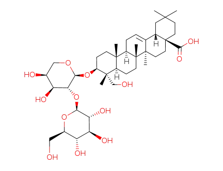 Molecular Structure of 20853-58-1 (cauloside C)